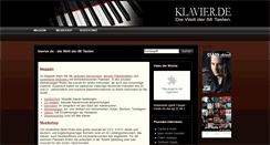 Desktop Screenshot of klavier.de