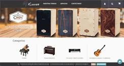 Desktop Screenshot of klavier.es
