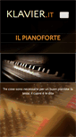 Mobile Screenshot of klavier.it